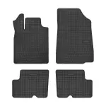 floor mats ( set, rubber, 4pc., black) DACIA DUSTER, LOGAN, SANDERO 03.08- liftback/pickup/suv